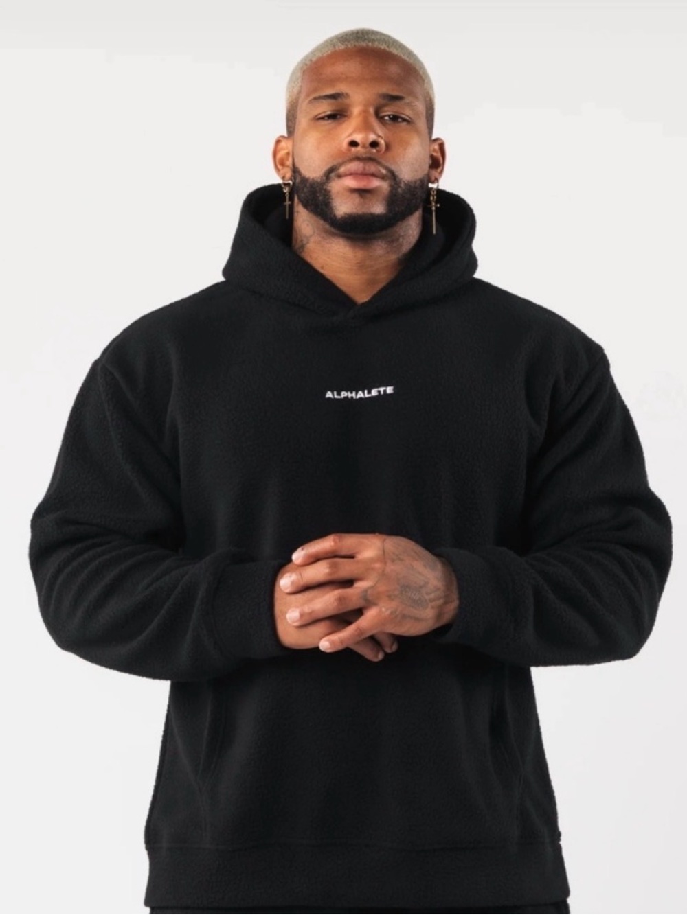 Alphalete Men’s King Hoodie - Black - Medium